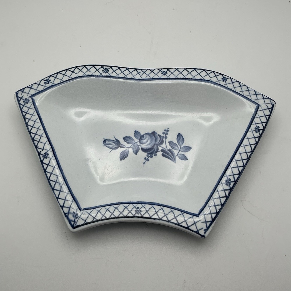 Rörstrand Lola Sweden Porcelain Bowl Plate Flower Antique Art‎ Nouveau